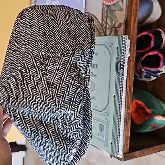 Wonderful Fashion Men’s Flat Cap Tweed Wool Blend Hat - Picture 3 of 6